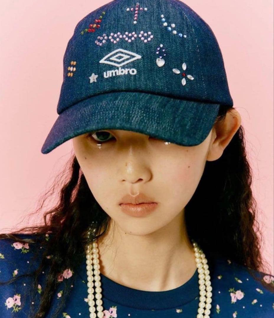 美品 【UMBRO×Casselini】ストーンCAP デニム - メルカリ