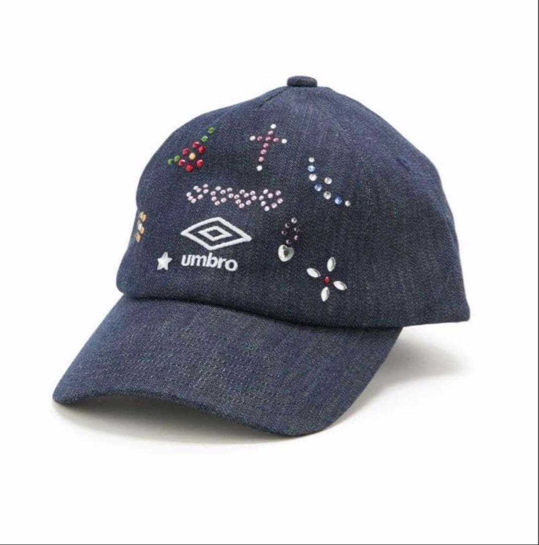 美品 【UMBRO×Casselini】ストーンCAP デニム - メルカリ