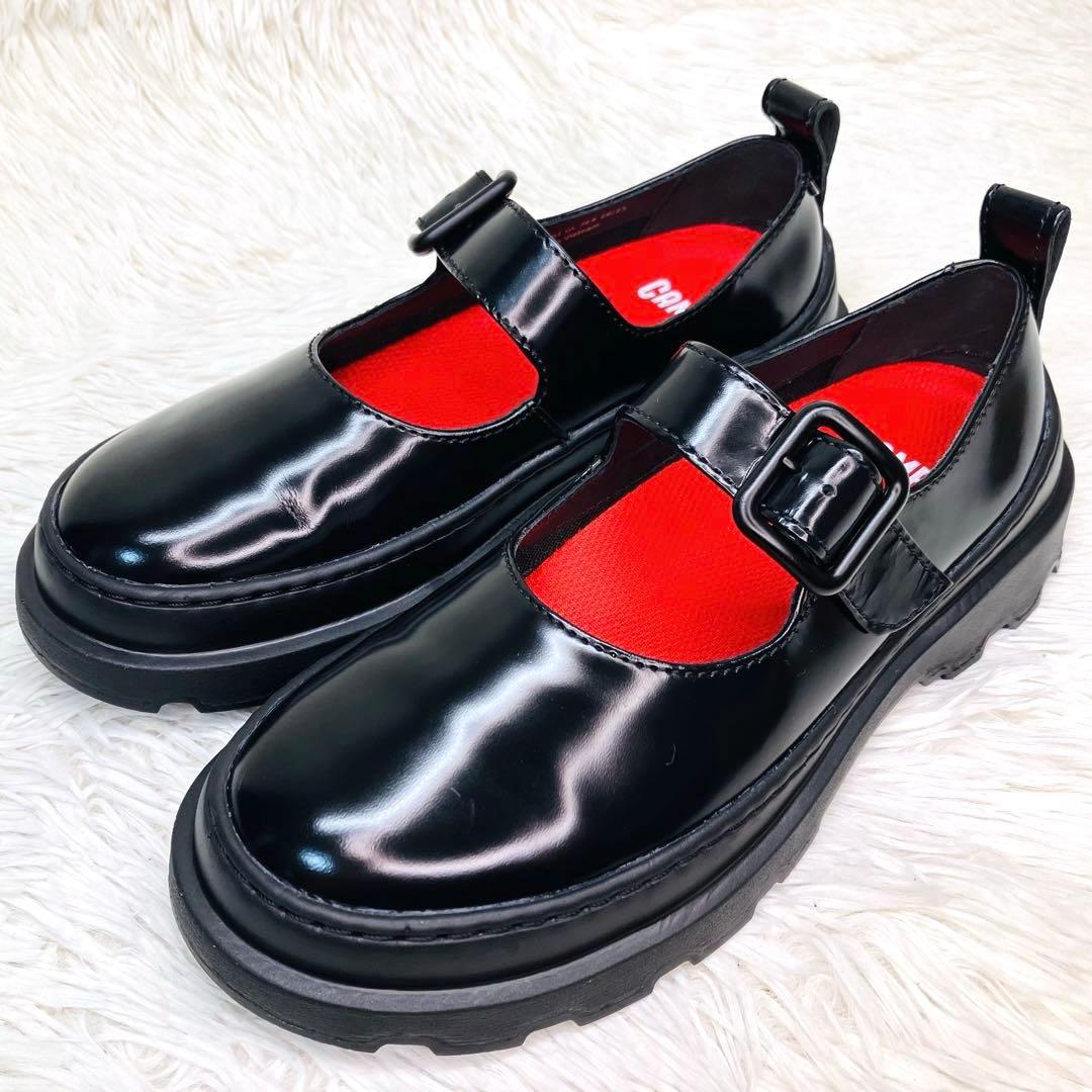 未使用級】カンペール36 CAMPER BRUTUS+ブラックメリージェーン - メルカリ
