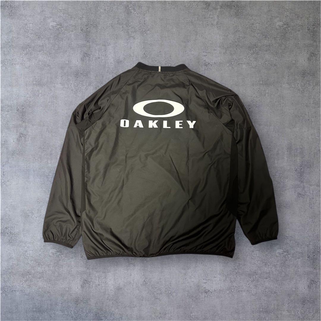 OAKLEY オークリー センターロゴ ナイロン プルオーバー XL - メルカリ