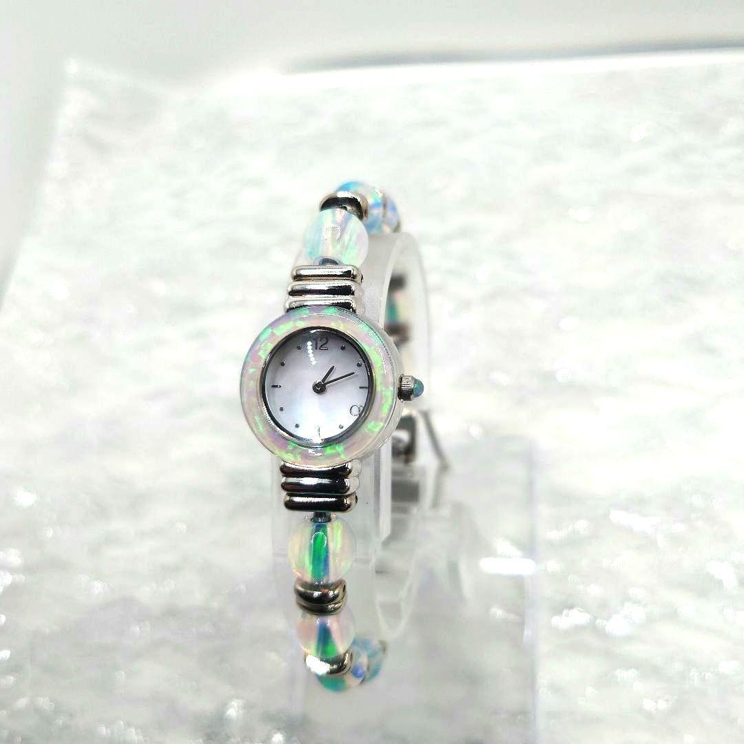極美品☆新品電池】京セラ オパールウォッチ ブレスレット腕時計
