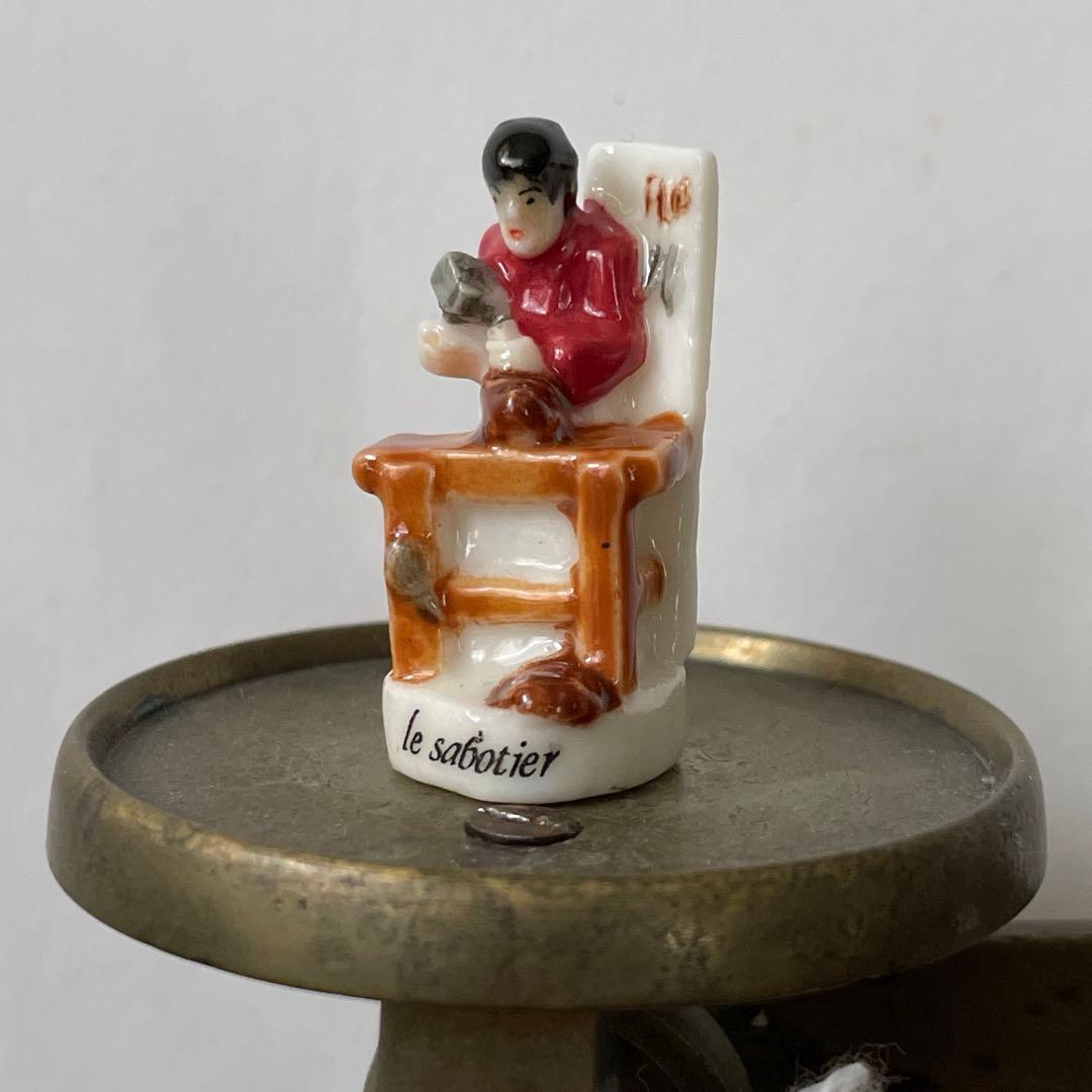ヴィンテージ フランス フェーブ 陶器 木靴職人 491 - メルカリ
