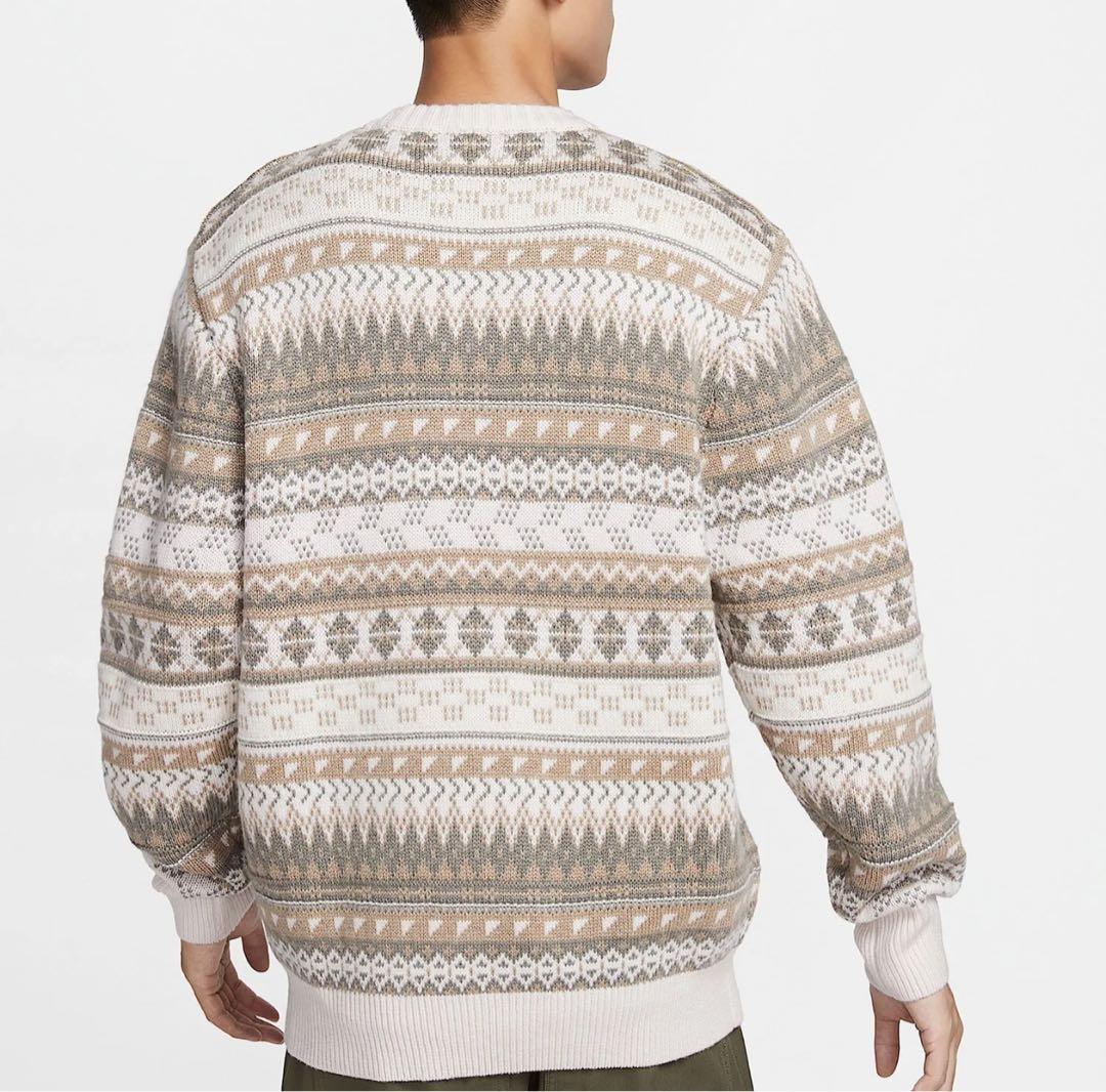 え*ん様 NIKE ニット FAIR ISLE SWEATER フェアアイルクル - メルカリ