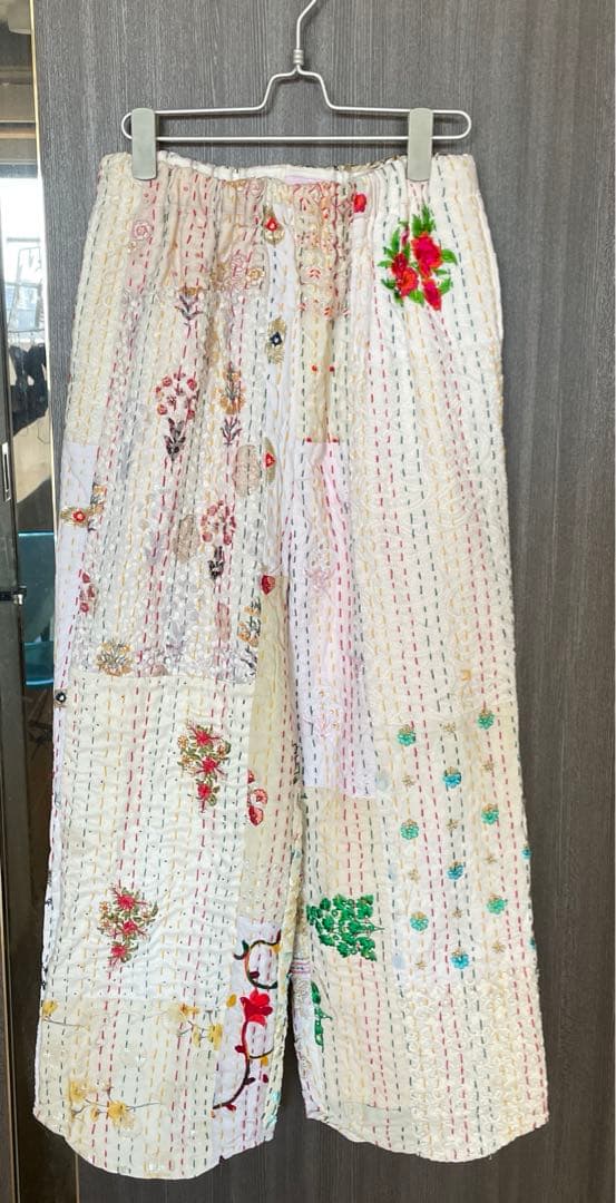 yuruly パッチワークパンツ（カンバディアキルト）タグ付き - メルカリ