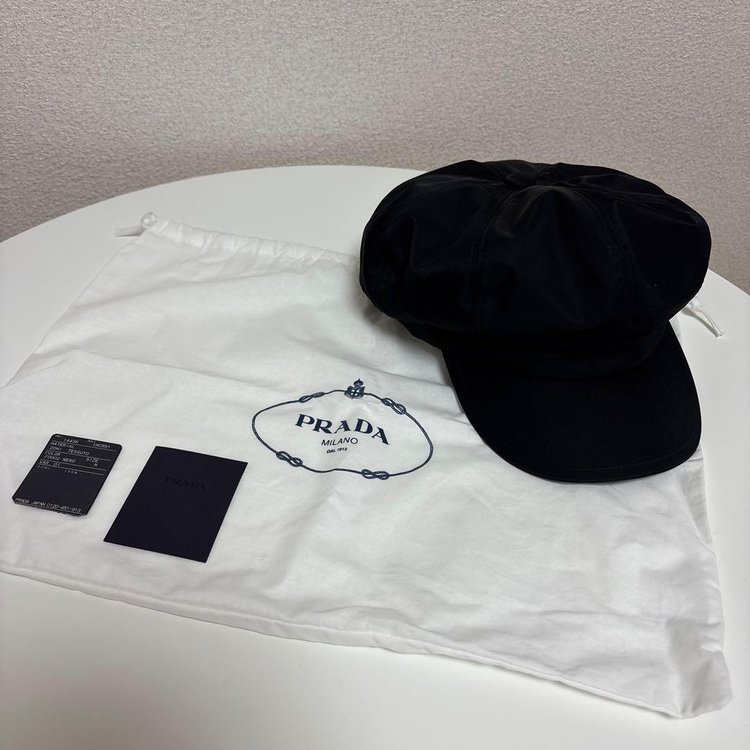 PRADA ブラック キャスケット - メルカリ