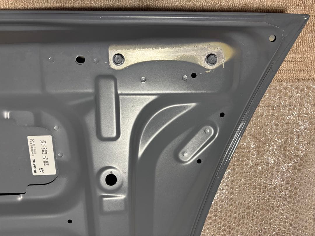 トヨタ 86 zn6 純正 ボンネット ソリッドグレー PBA - メルカリ