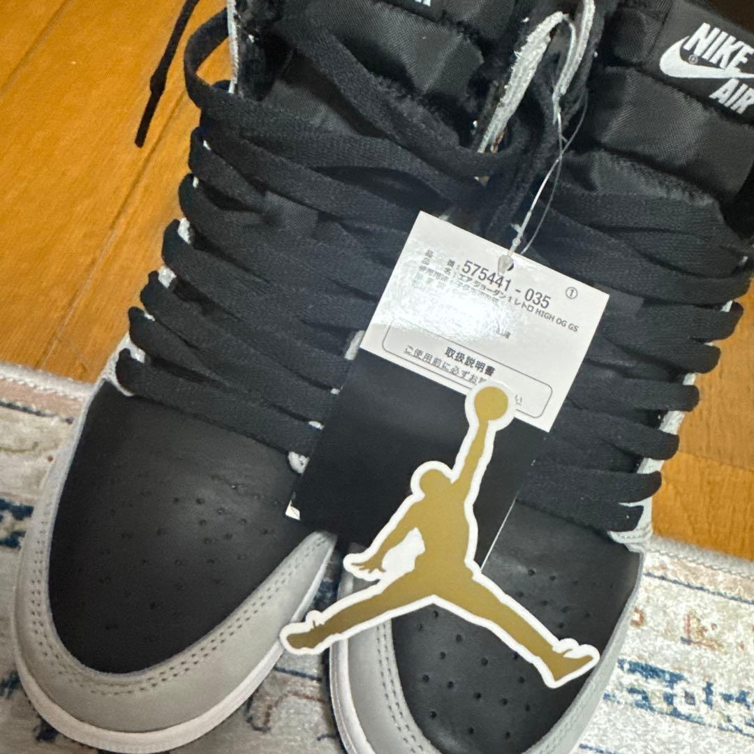 NIKE エアジョーダン1 レトロ ハイ シャドー GS 24.5cm