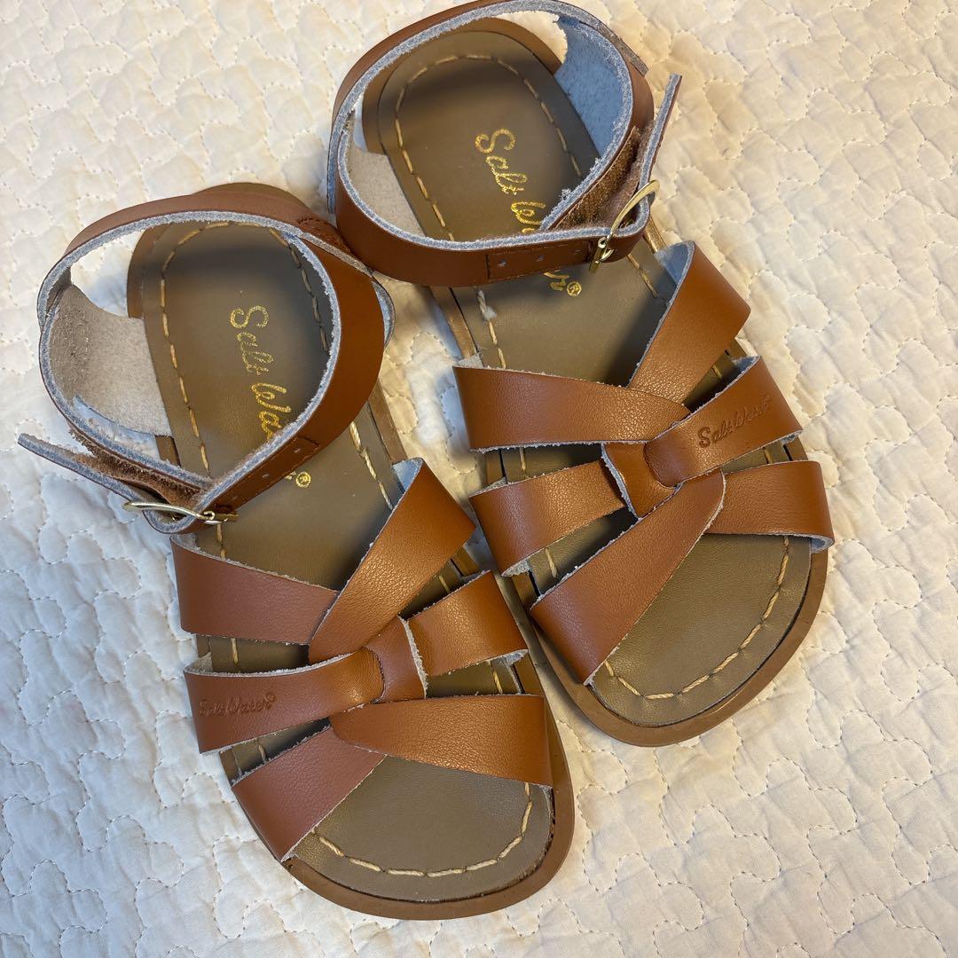 新品　ソルトウォーターサンダル　オリジナル　18cm 楽天市場】ソルトウォーター 【オリジナル】 サンダル SALT WATER