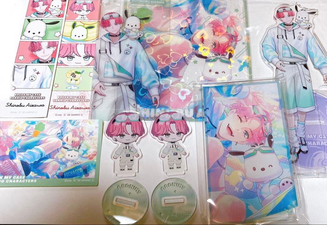 ブレマイ 相沢篠信 アクスタ クリア色紙 カード ステッカー シーン