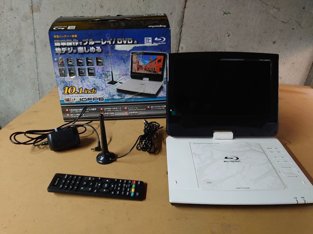 ブルーレイ/DVDプレーヤー SU-10F2B 10.1インチ - メルカリ