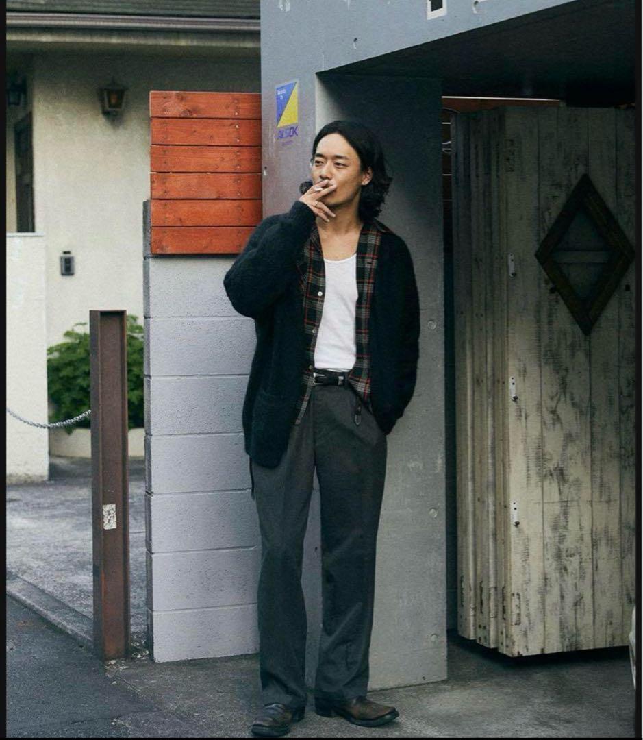 山田レン着用モデルDELUXE モヘアカーディガン Lサイズ - メルカリ