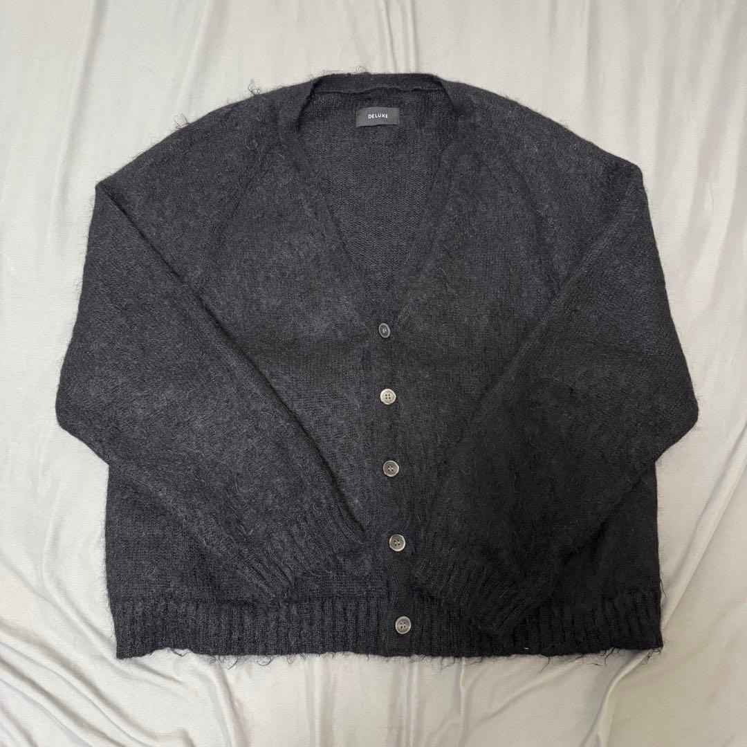 山田レン着用モデルDELUXE モヘアカーディガン Lサイズ - メルカリ