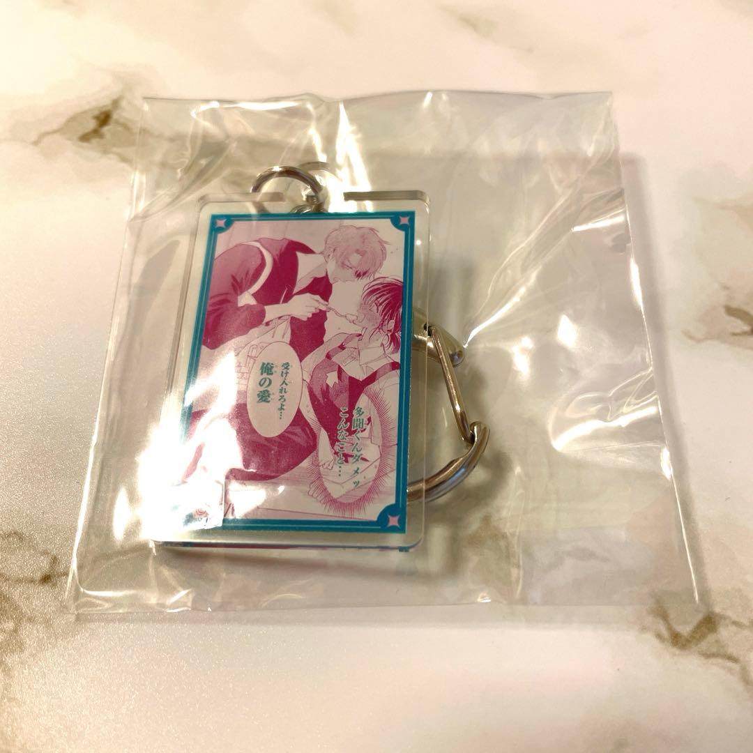 多聞くん今どっち！？ 漫福ガチャ アクリルキーホルダー Q 福原多聞