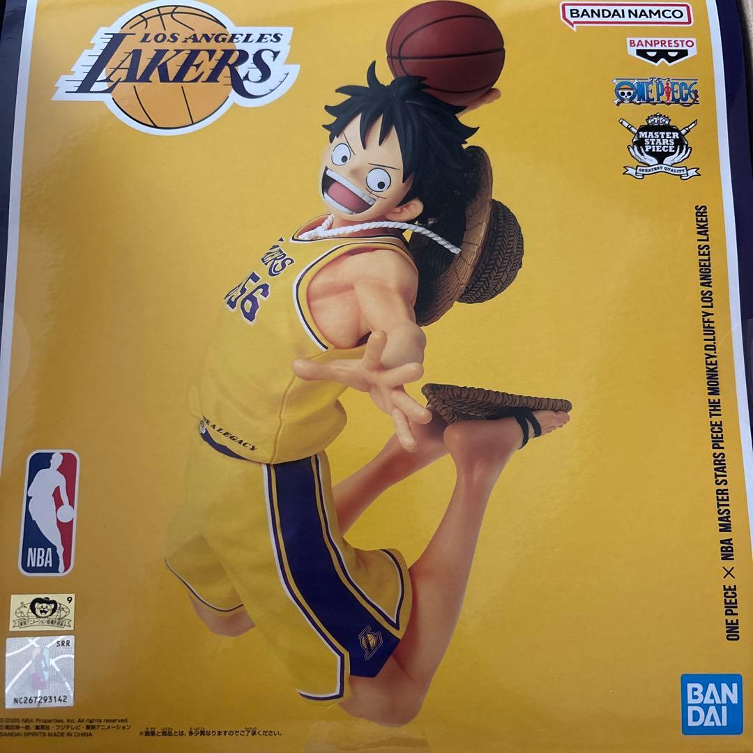 ONE PIECE ×NBA ワンピース フィギュア ルフィ レイカーズ - メルカリ