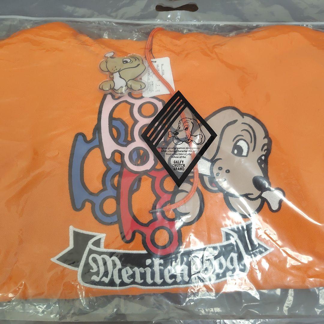 GALFY ガルフィオレンジパーカー 2026年春 GALFY（ガルフィー） パーカー GALFY-メリケンHERTSパーカー メンズ