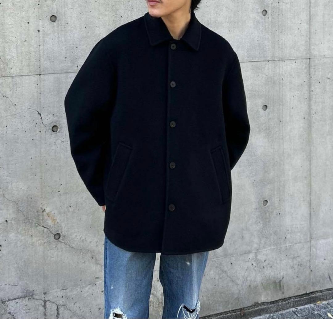 ATON エイトン 別注　Double Cashmere Melton カシミヤ ATON（エイトン）の「【ATON / エイトン】DOUBLE CASHMERE MELTON