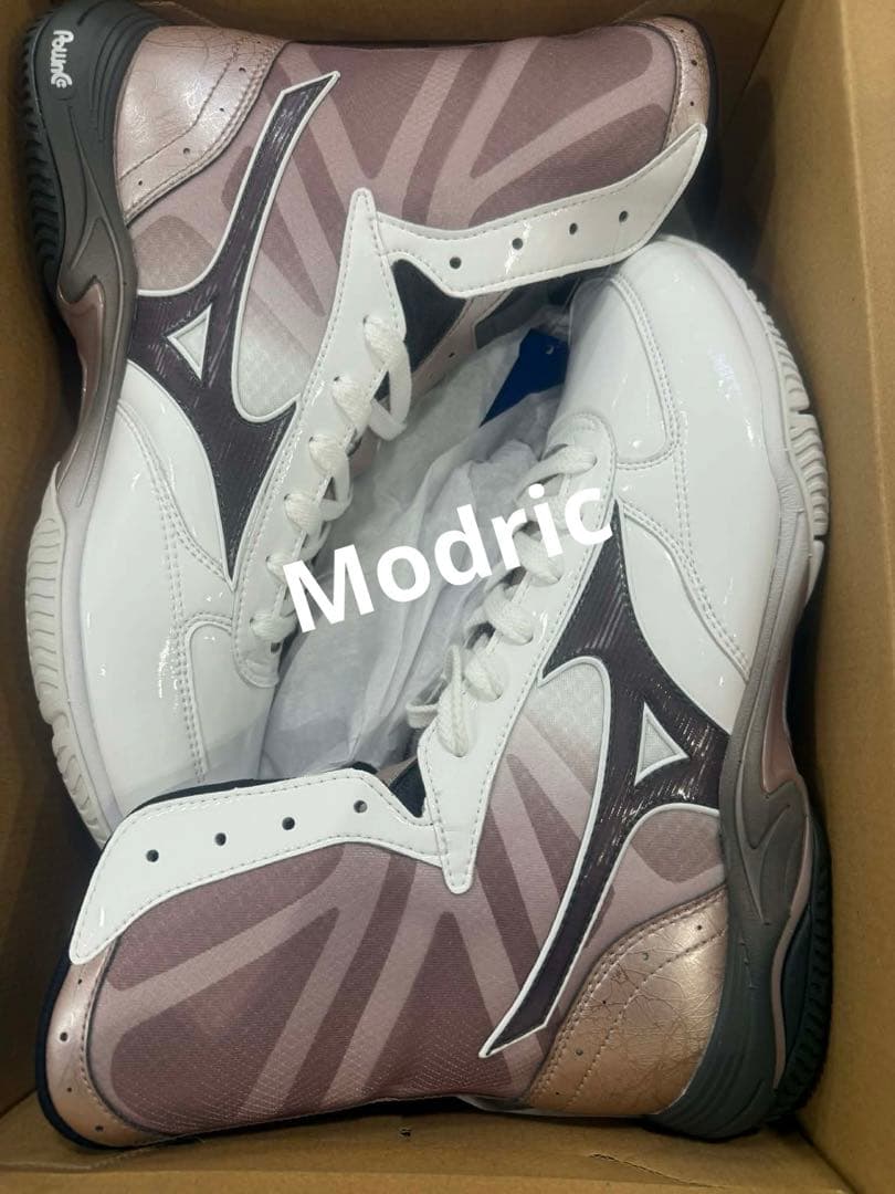 MIZUNO ボクシングシューズ ウエーブモンスターホワイト 26.5cm