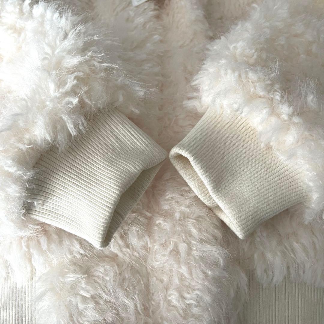 新品タグ付き⭐︎CADUNE カデュネ ボアブルゾン 川上桃子 ファー 36