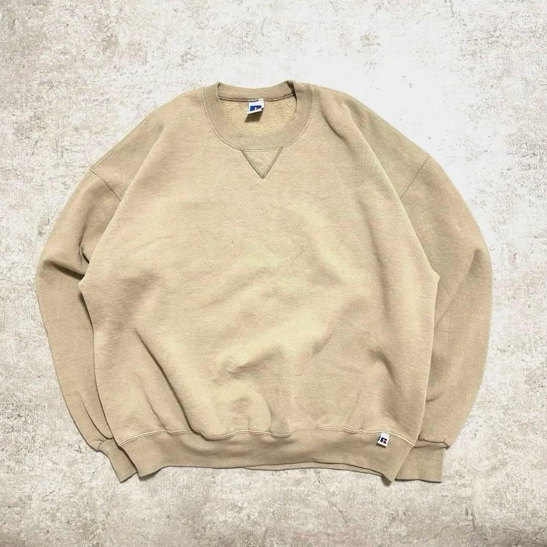 90s RUSSELL ATHLETIC ラッセル 無地スウェット レアカラー - メルカリ