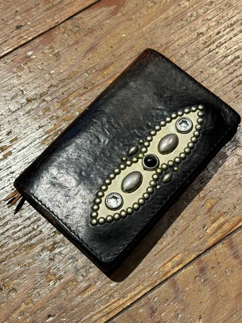 WOLF'S HEAD ウルフズヘッド スタッズ レザー ウォレット 財布 初期