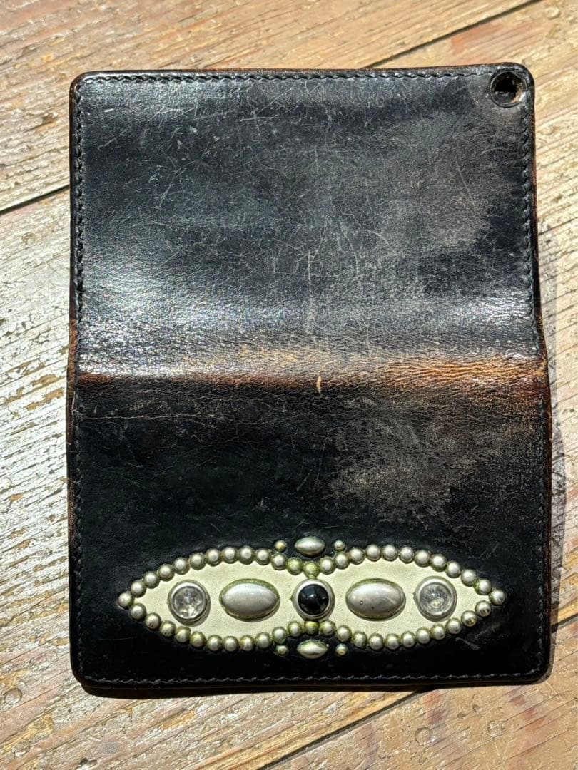 WOLF'S HEAD ウルフズヘッド スタッズ レザー ウォレット 財布 初期