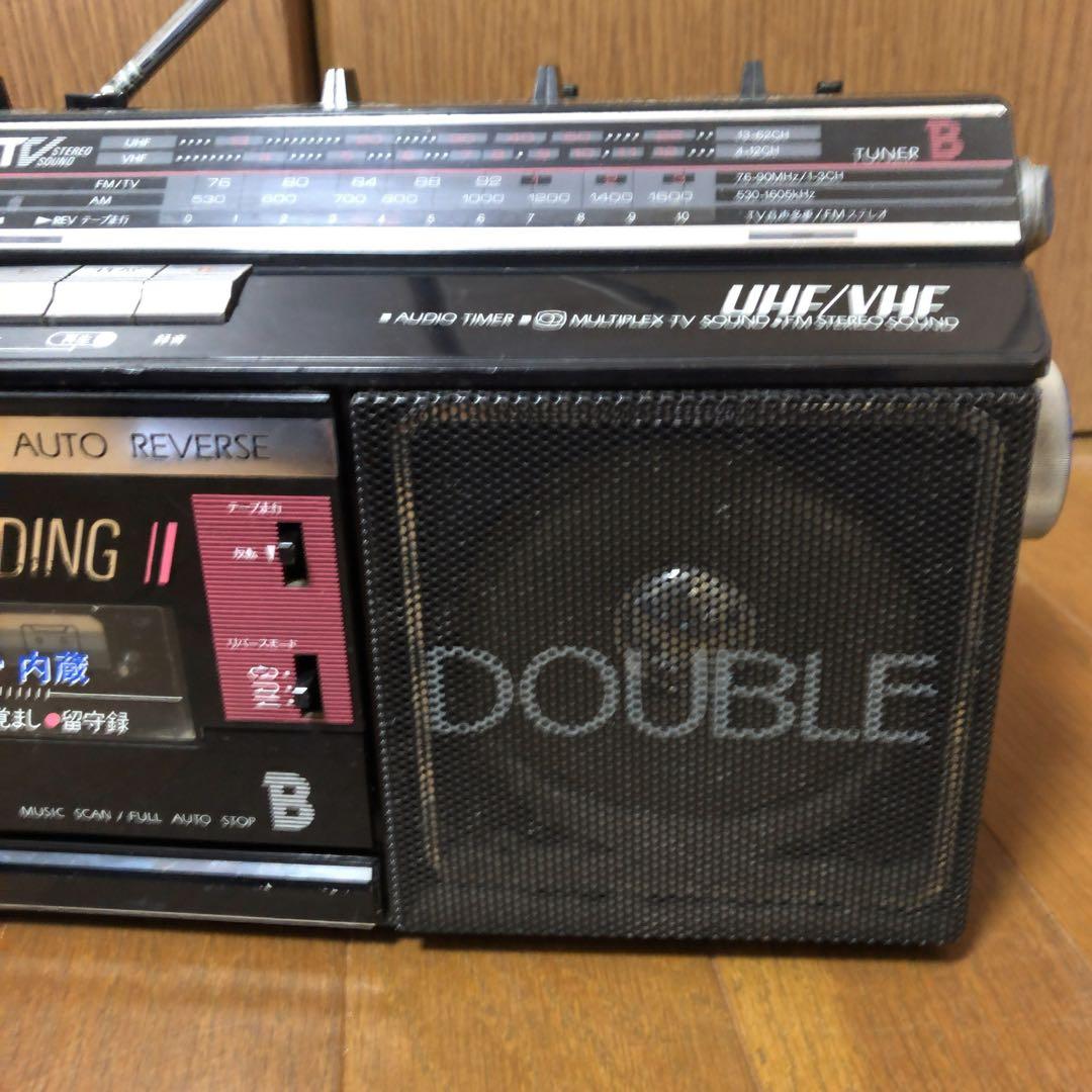 昭和 ビンテージ 当時物 Victor ビクター ラジカセ RC-W77 レトロ