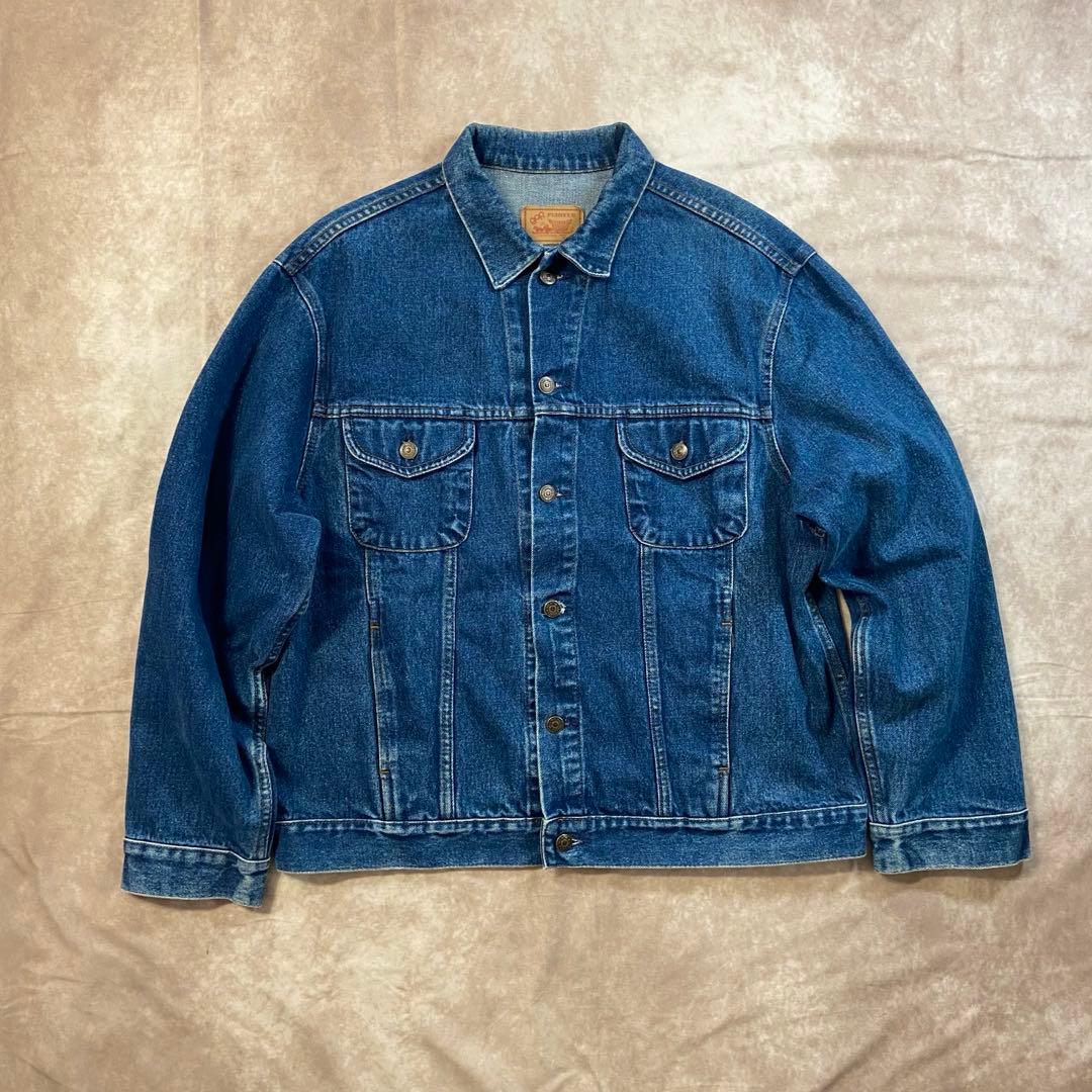 80s Old Gap × Pioneer デニムジャケット 濃紺 XL GAP - ギャップ GAP PIONEER オールド Gジャン デニムジャケットM 80s