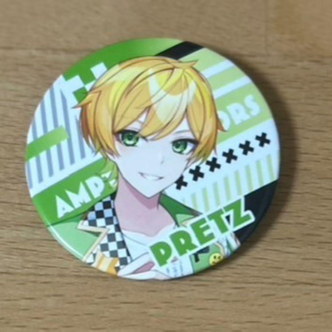 AMPTAKxCOLORS ランダム缶バッジ ぷりっつ 等身 - メルカリ