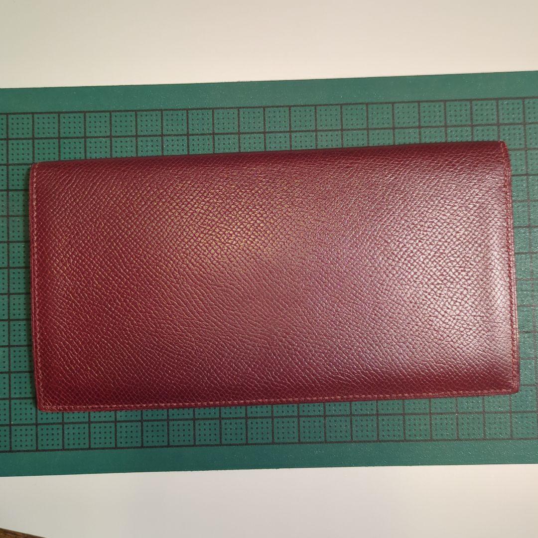 HERMES エルメス 札入れ MC2 フレミング 長財布 ボルドー - メルカリ