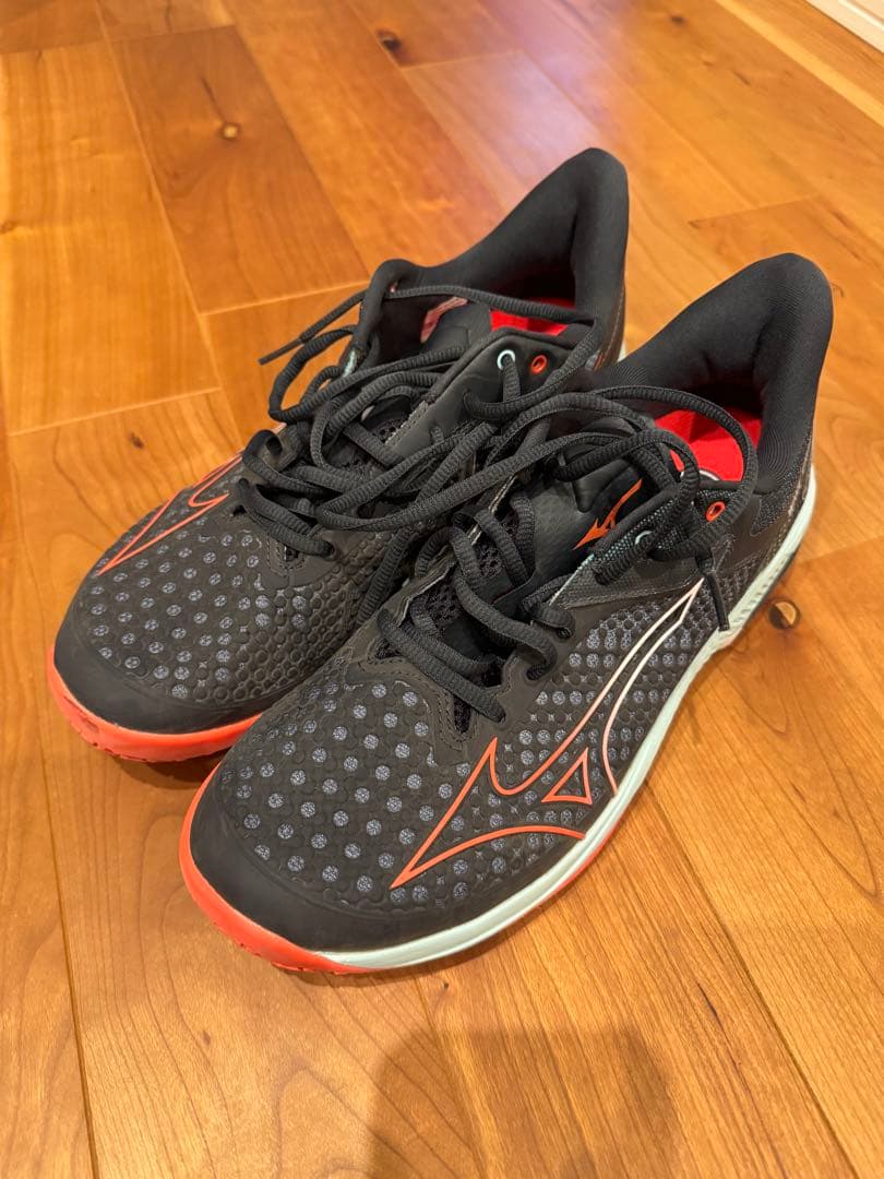 たくみん　ミズノ　ウエーブエクシードツアー　テニス　オムニ　27.5 ウインザーオンラインショップミズノ ウエーブエクシードツアー 7 OC