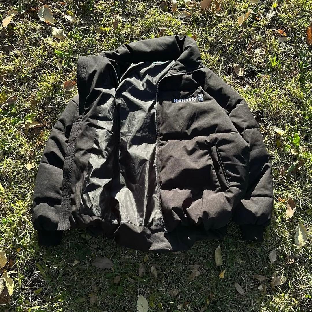 That's life ザッツライフ ダウンジャケット ブラックM - メルカリ
