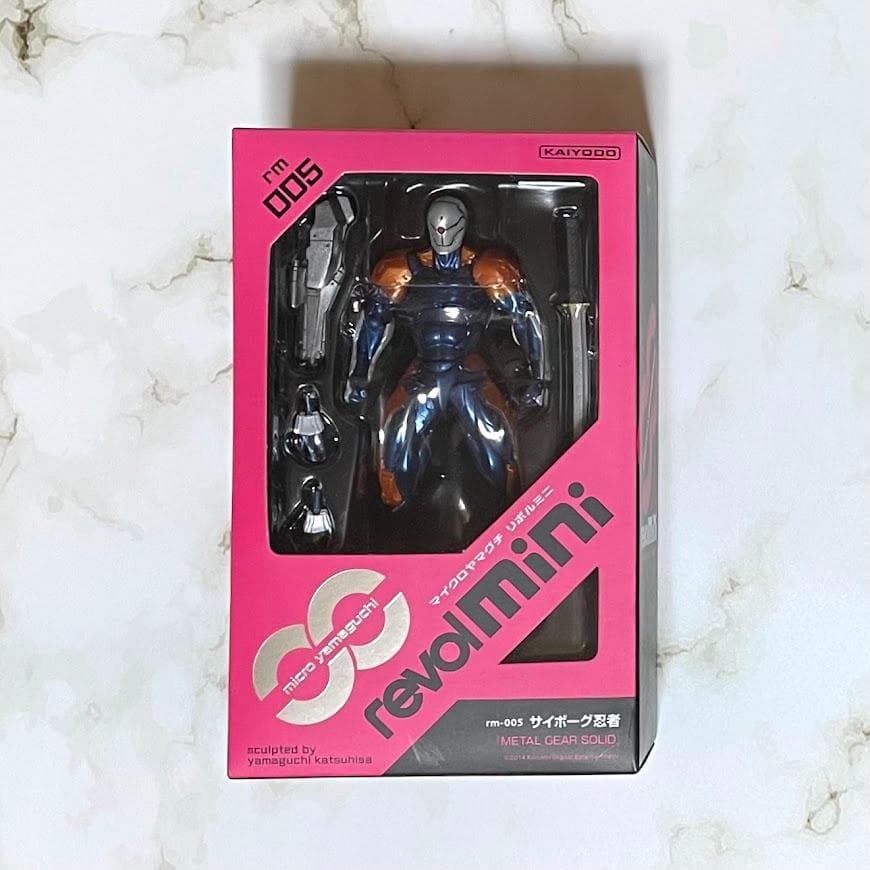 海洋堂 マイクロヤマグチ リボルミニ サイボーグ忍者 Amazon.co.jp: マイクロヤマグチ リボルミニ METAL GEAR SOLID