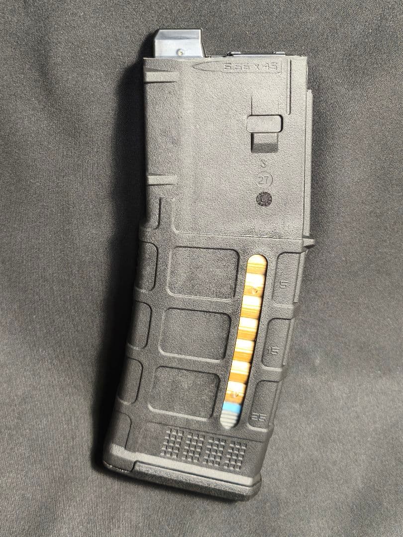 ブルーガジェット】マルイ エボルト用 PMAG実物加工マガジン 窓有り