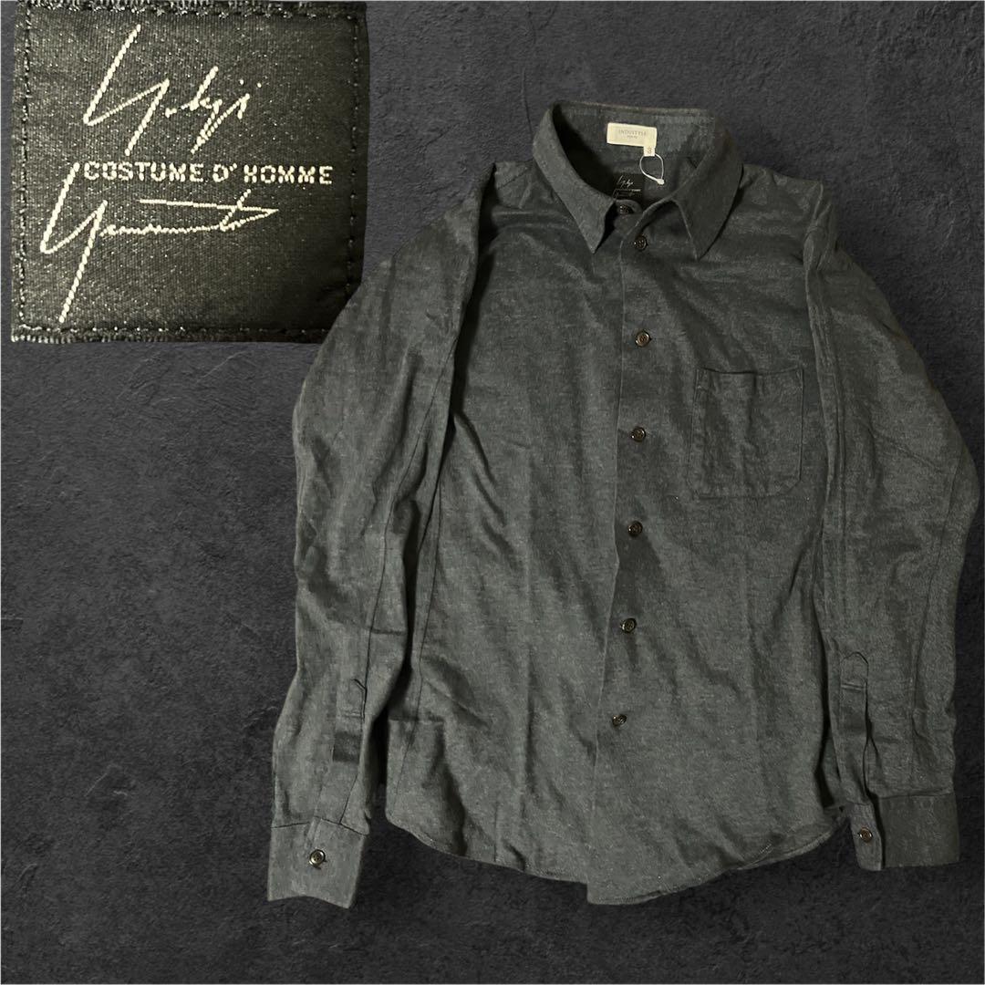 YohjiYamamoto コスチュームドオム ラグラン　コットンシャツ YohjiYamamoto コスチュームドオム ラグラン コットンシャツ