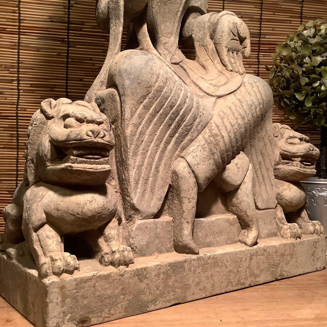 こたさん♪様売約keep…中国北魏・景明元年「石造・如来像」北斎・北魏