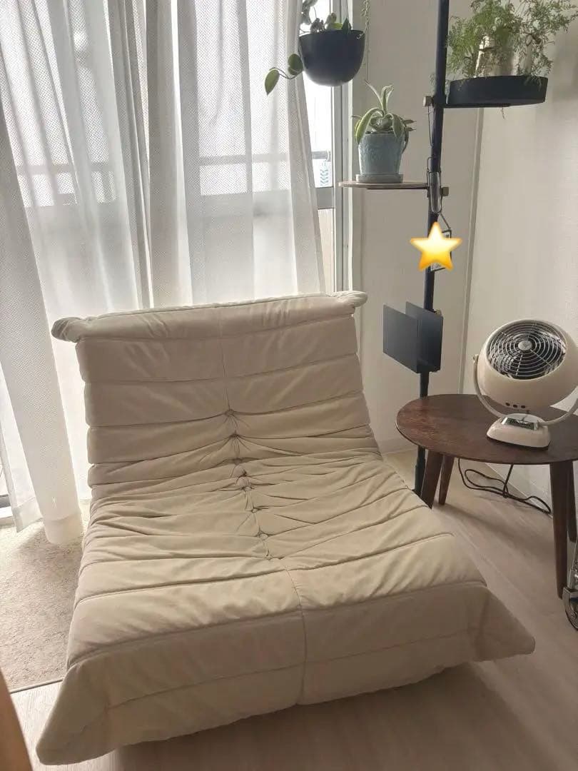 最終値下げ！リーンロゼTOGO リプロダクト ベージュ ソファ - メルカリ