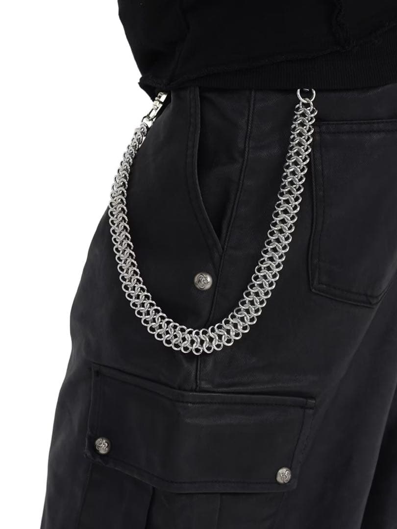 Rosen Kreuz】vertebrae chain 35cm - メルカリ