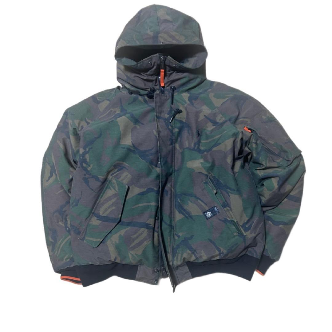 希少 ラルフローレン ダウン 迷彩 カモ柄 リアルツリー ダウン