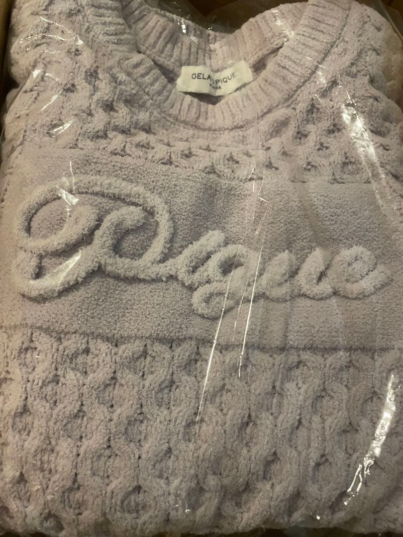 ジェラートピケ アランプルオーバー ラベンダー L 山田涼介さん着用お