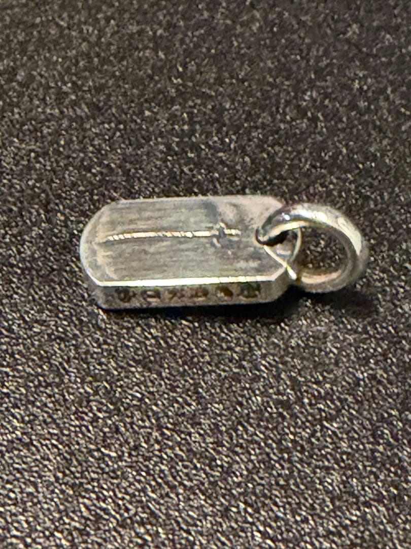 クロムハーツ タイニードッグタグRSクロス 青山限定 ネックレストップ