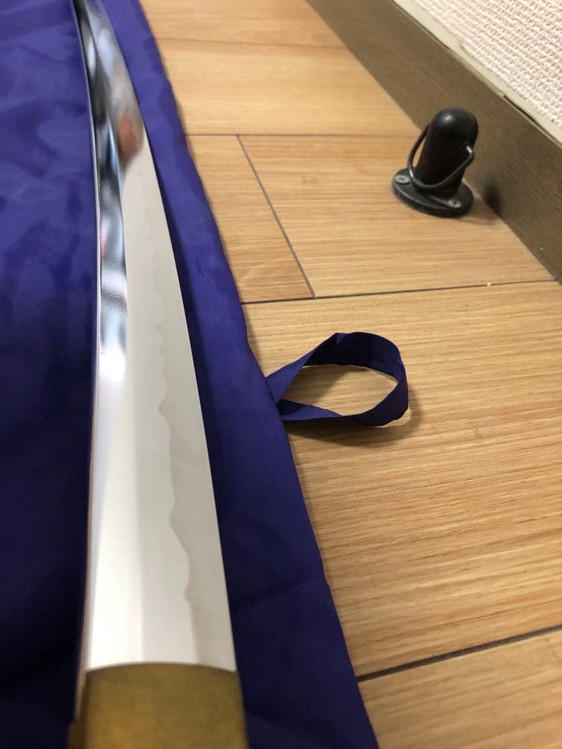 本格居合刀 左文字 左安吉写拵え雲龍楕円鍔刀袋付 - メルカリ