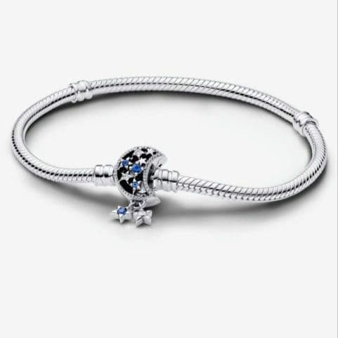 PANDORA moments sparkling moon bracelet - メルカリ