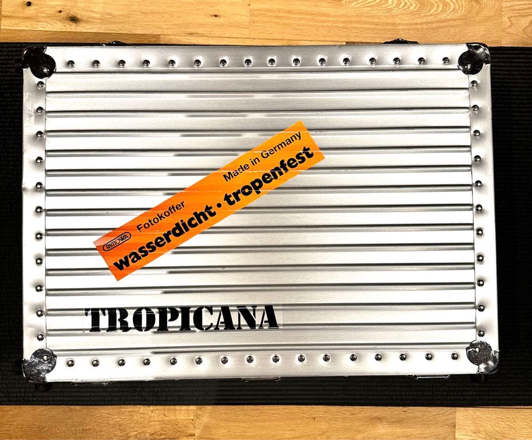 RIMOWA tropicana トロピカーナ 1-3泊] リモワ トロピカーナ 40L シルバー 2輪 RIMOWA TROPICANA