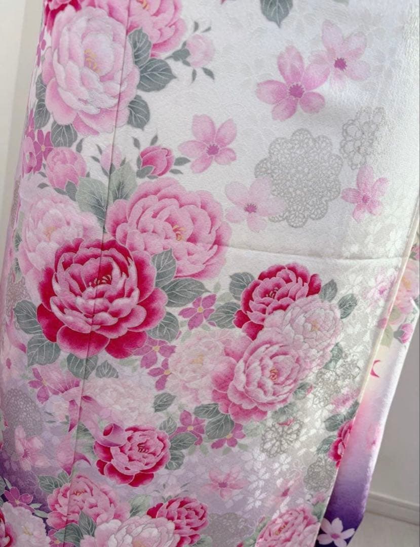 楽天市場】振袖フルセット 購入 正絹の通販 未使用に近い 正絹豪華振袖