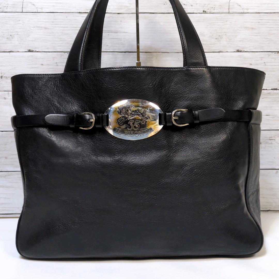 大容量 希少 35周年 イルビゾンテ トートバッグ PC 肩掛け ビジネス