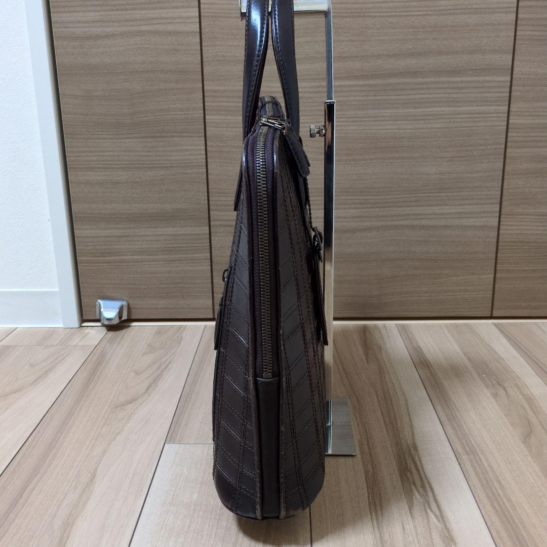 廃版・希少】マザーハウス アンティークメッシュスリムビジネス ダーク