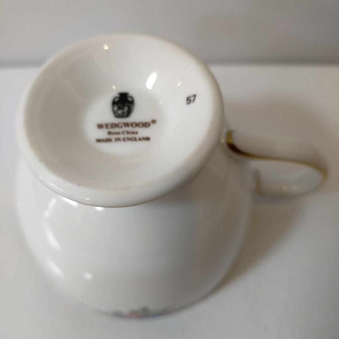 ウェッジウッド 黒壺オズボーン コーヒー、ティーカップ＆ソーサー5客