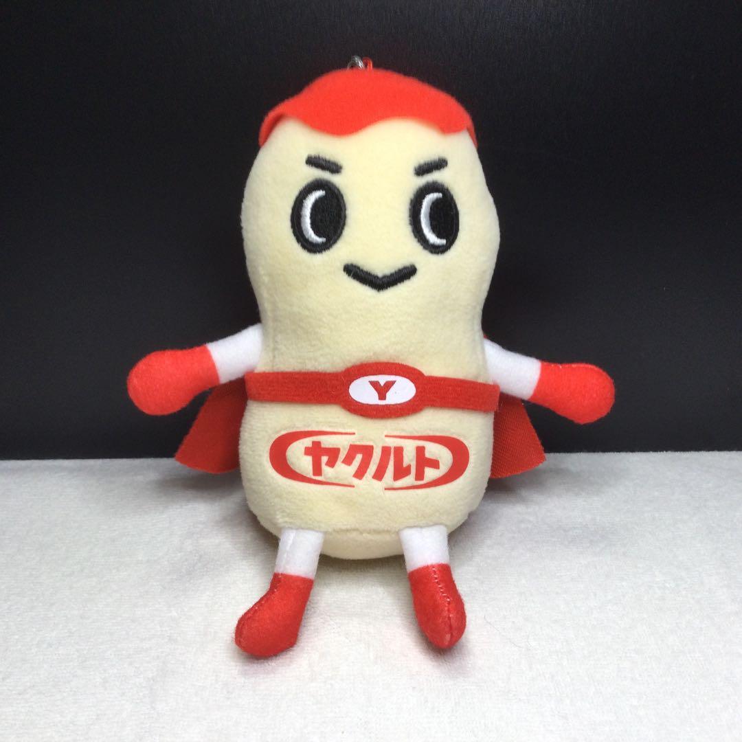 ヤクルトマン マスコット ぬいぐるみ ストラップ 非売品 - メルカリ