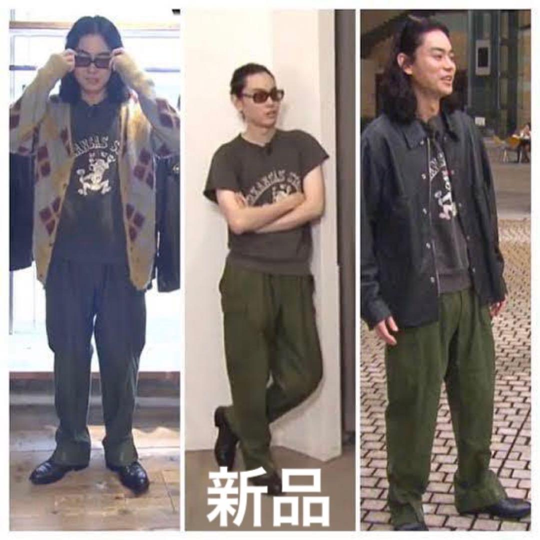 早い者勝ちです！ スエーデン軍 M-59 カーゴパンツ 菅田将暉着用 新品 菅田将暉着用 スウェーデン軍M59 前期 カーゴパンツ 日本人サイズ