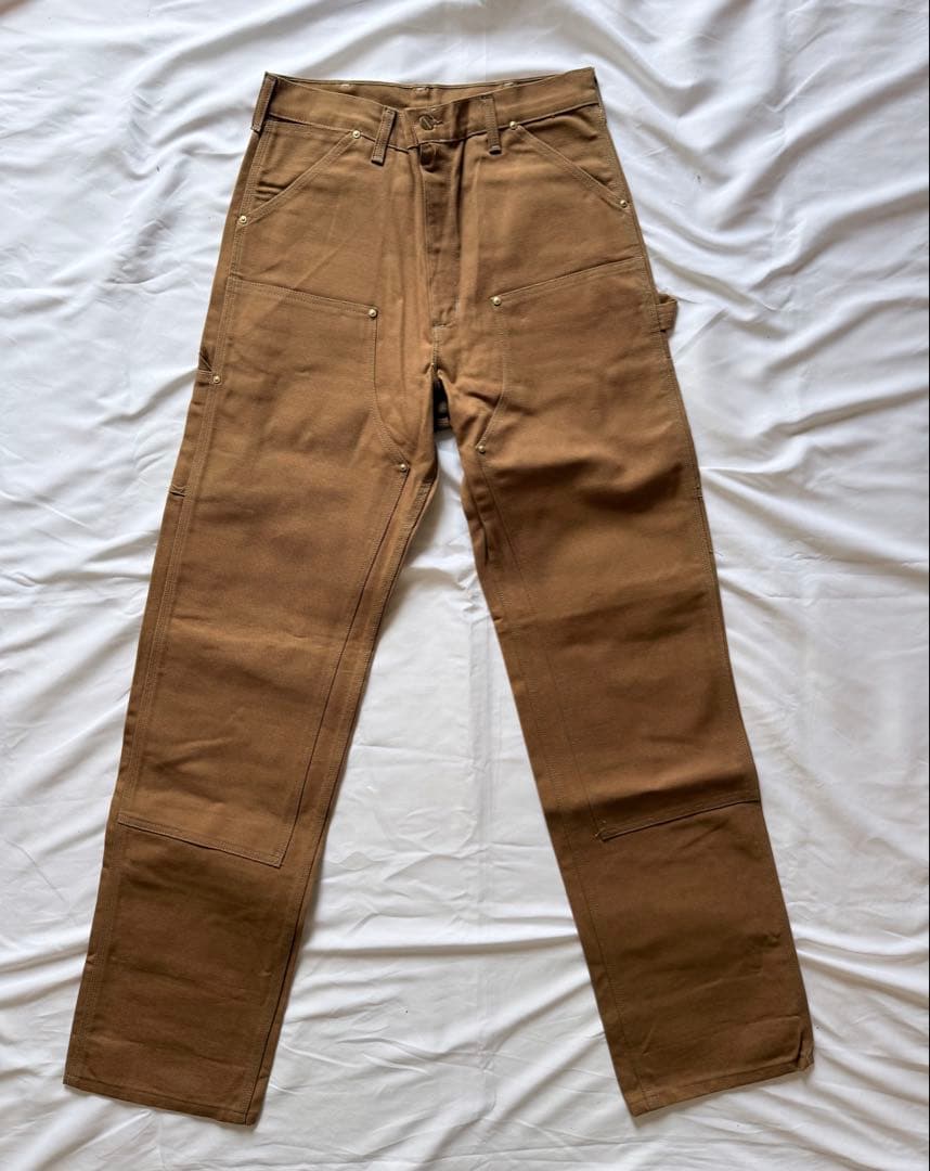 90's Carhartt 星タグ ダブルニー 62W W32デッドストック - メルカリ